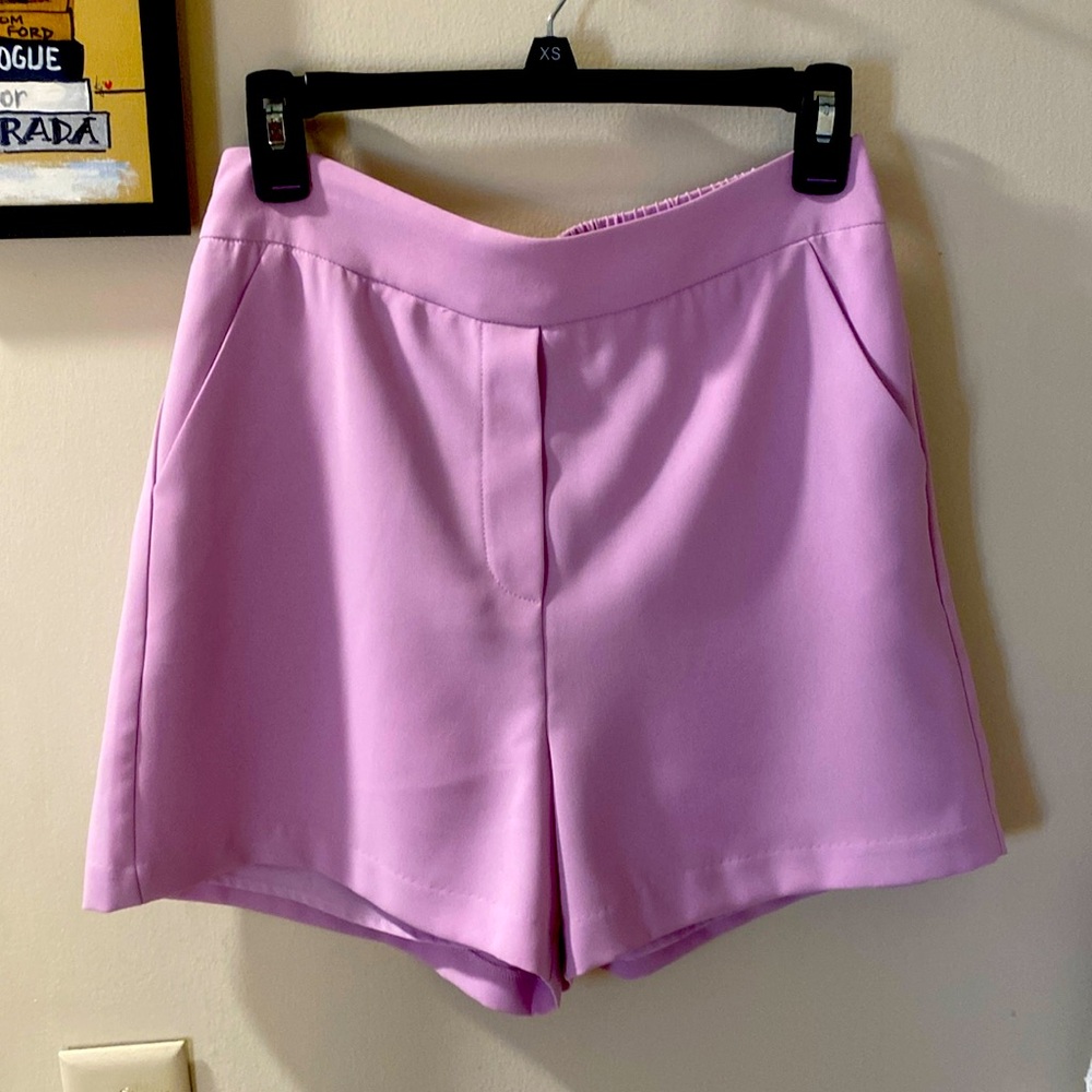 Skies are blue NWT purple shorts size XS
